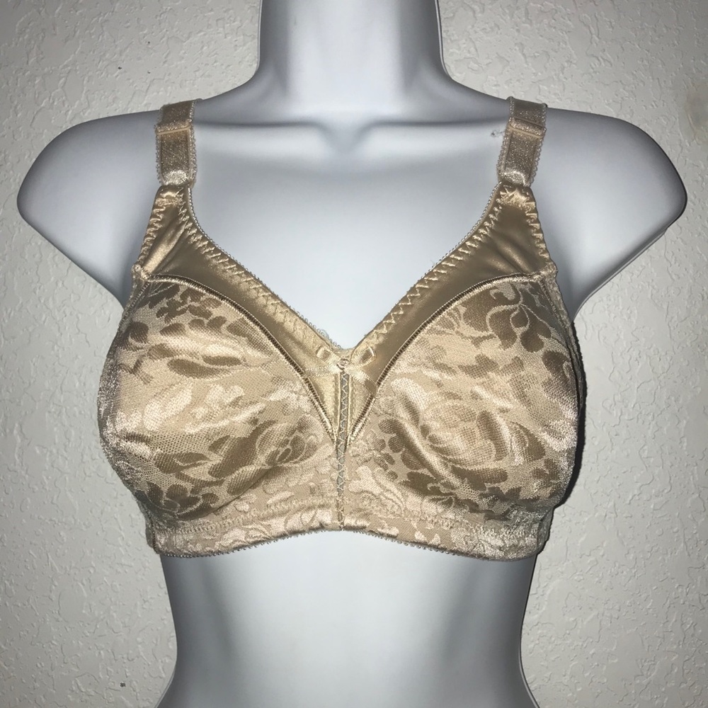 Bali Double Support Spa Closure Wirefree Bra 38B - Picture 5 of 9